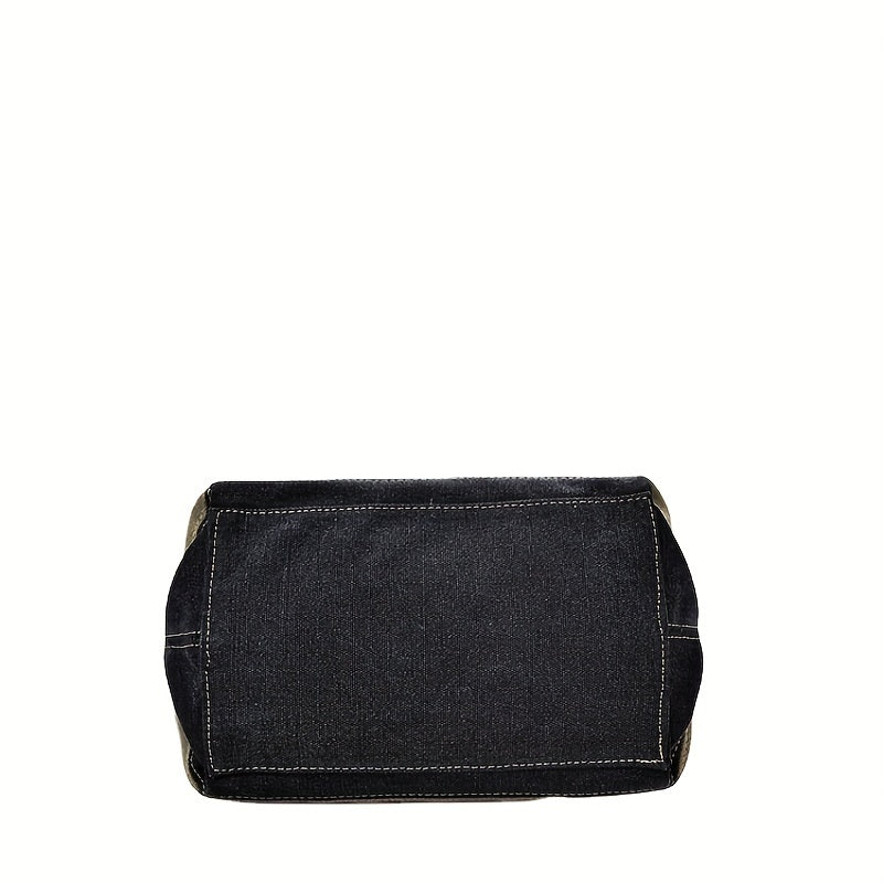 Canvas Tote Bag Durable Shoulder Bag for Commuting