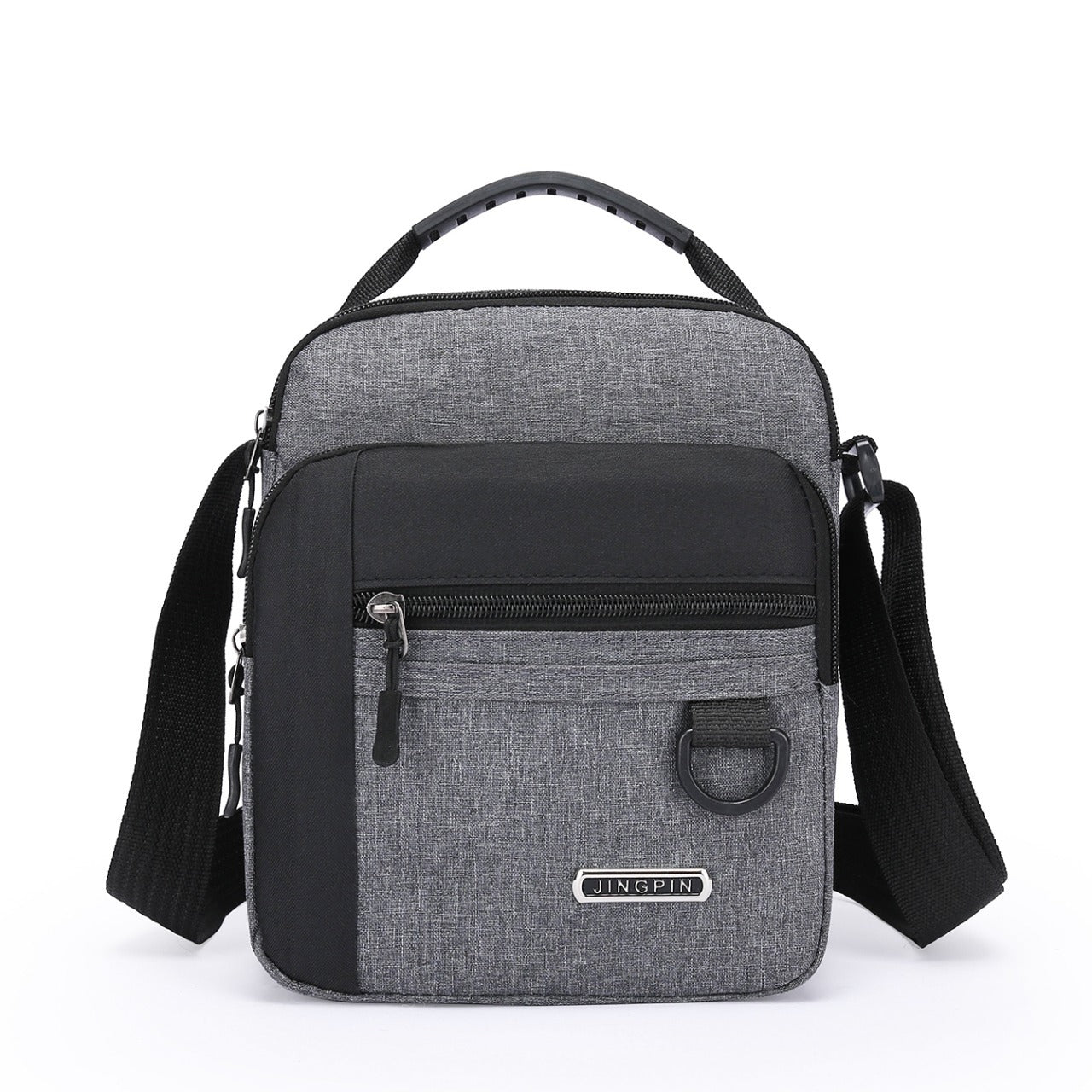 Men's Casual Shoulder Bag Water-Repellent Nylon Handbag