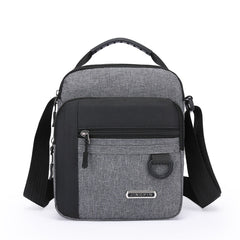 Men's Casual Shoulder Bag Water-Repellent Nylon Handbag
