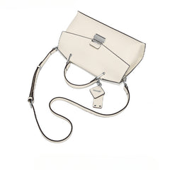 Shoulder Bag for Women with Golden Tone Hardware and Adjustable Strap