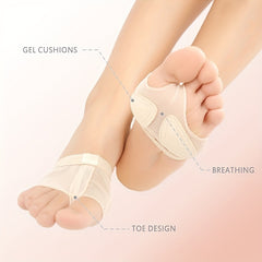 Gel Shoe Inserts for Forefoot Pain Relief