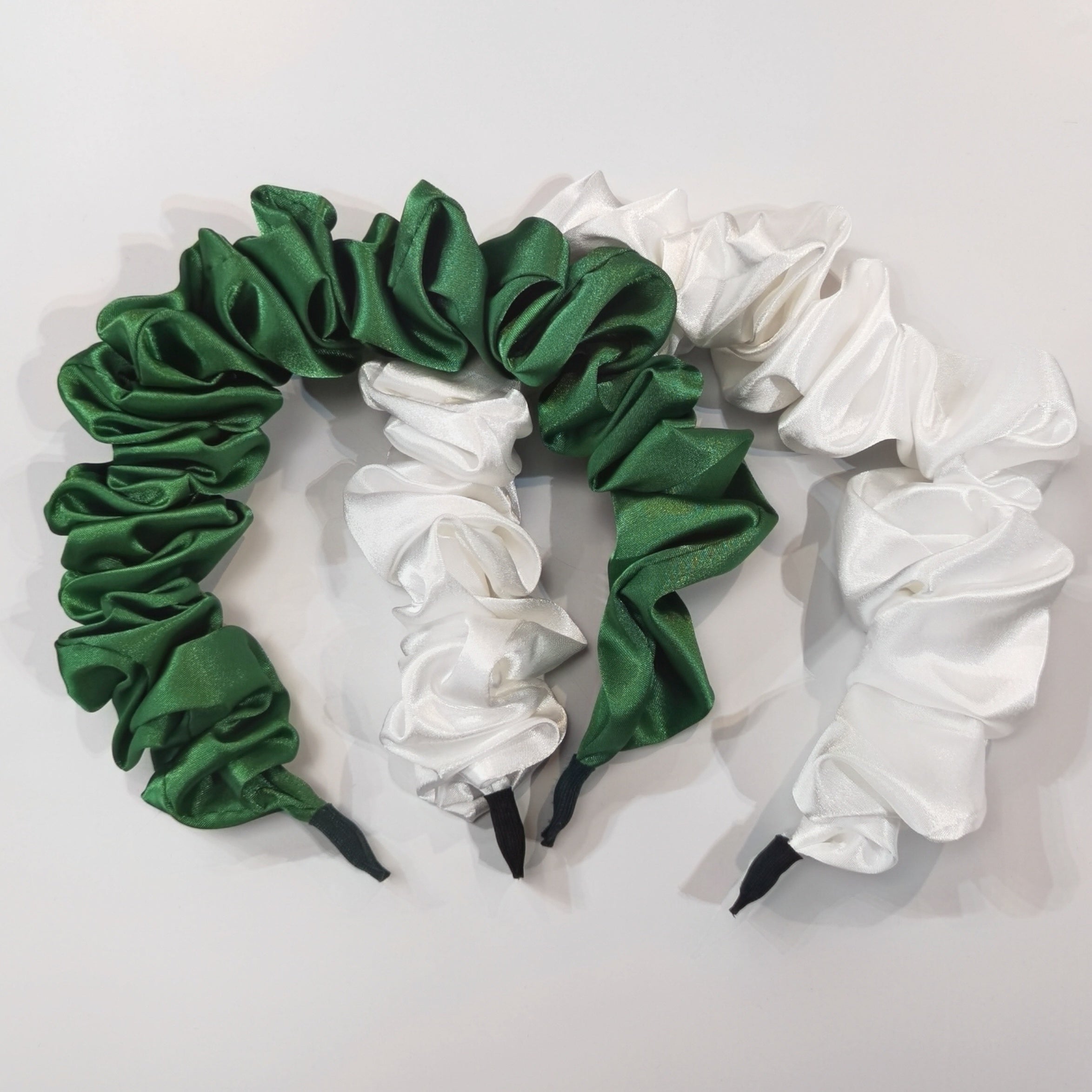 Satin Scrunchie Headbands Hair Rope Hair Accessories For Women Girls