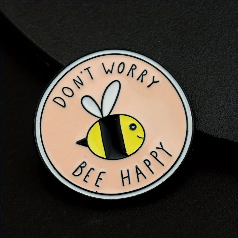 Fashionable Little Bee Happy Alloy Brooch Men