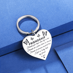 Letter Print Keychain Metal Key Ring Purse Handbag Car Charm Pendant