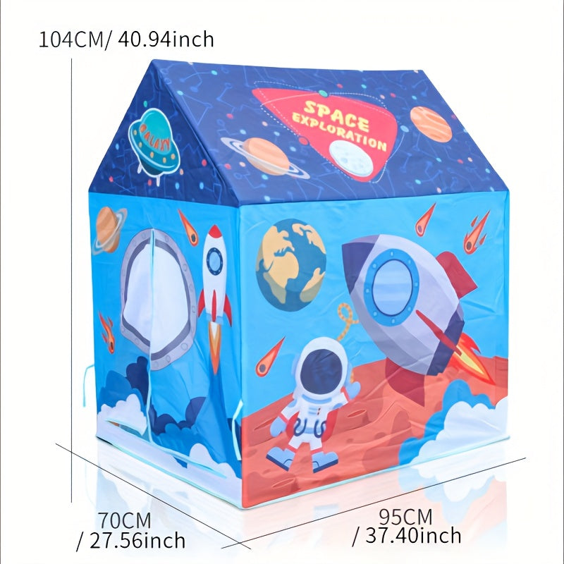 Space Rocket Tent Play House Indoor Outdoor Game House