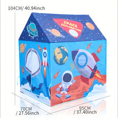Space Rocket Tent Play House Indoor Outdoor Game House