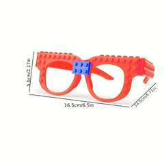 DIY Building Blocks Glasses for Kids Educational Toy