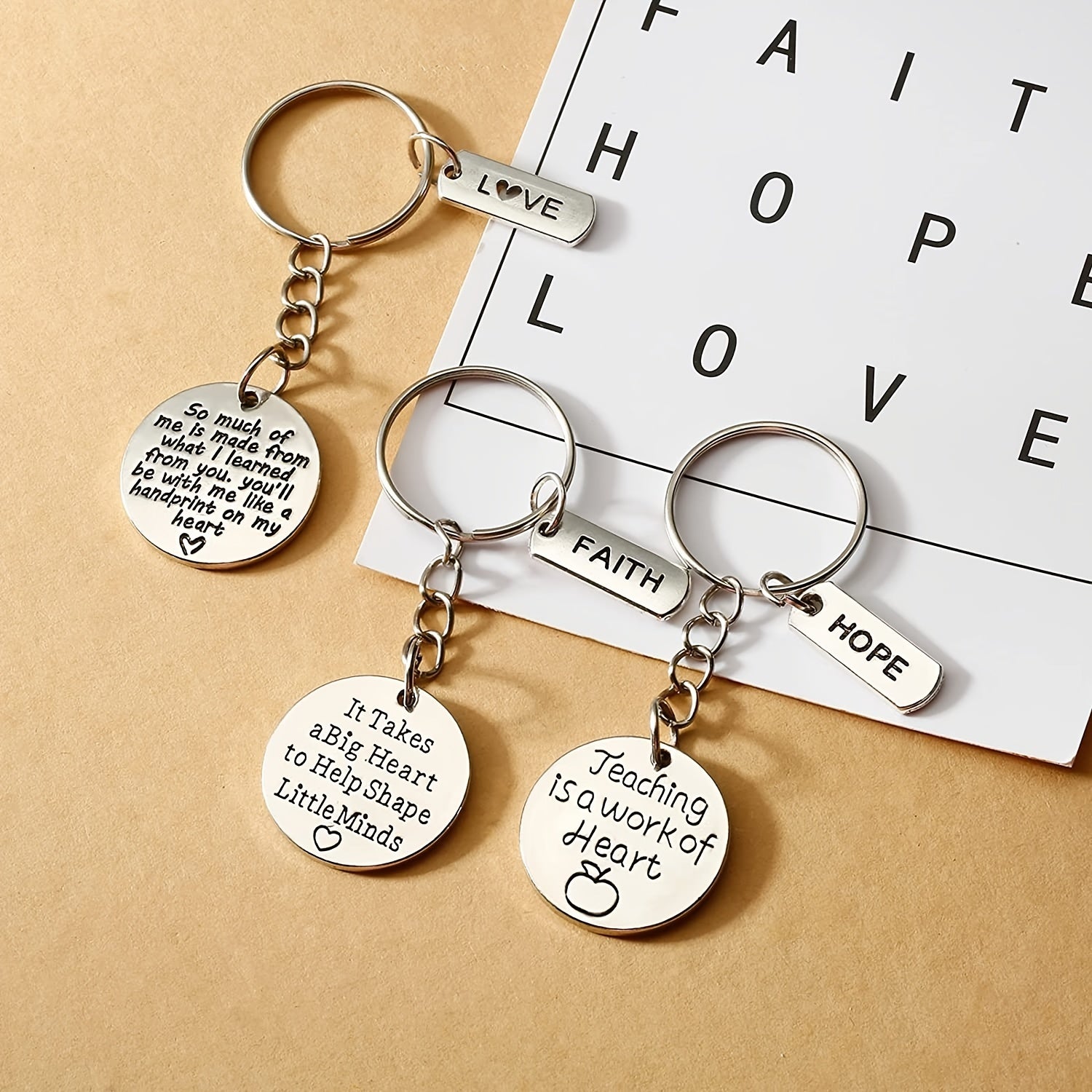 80pcs Word Charms Pendants for DIY Jewelry Making