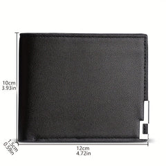 Men's Wallet Large Capacity Money Clip Card Holder