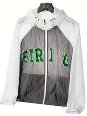 Men's Breathable Sunscreen Windbreaker Jacket