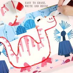 Kids Doodle Board with 2 Doodle Pens Educational Tablet