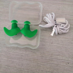 Reusable Earplugs with Lanyard for Swimming and Sleeping