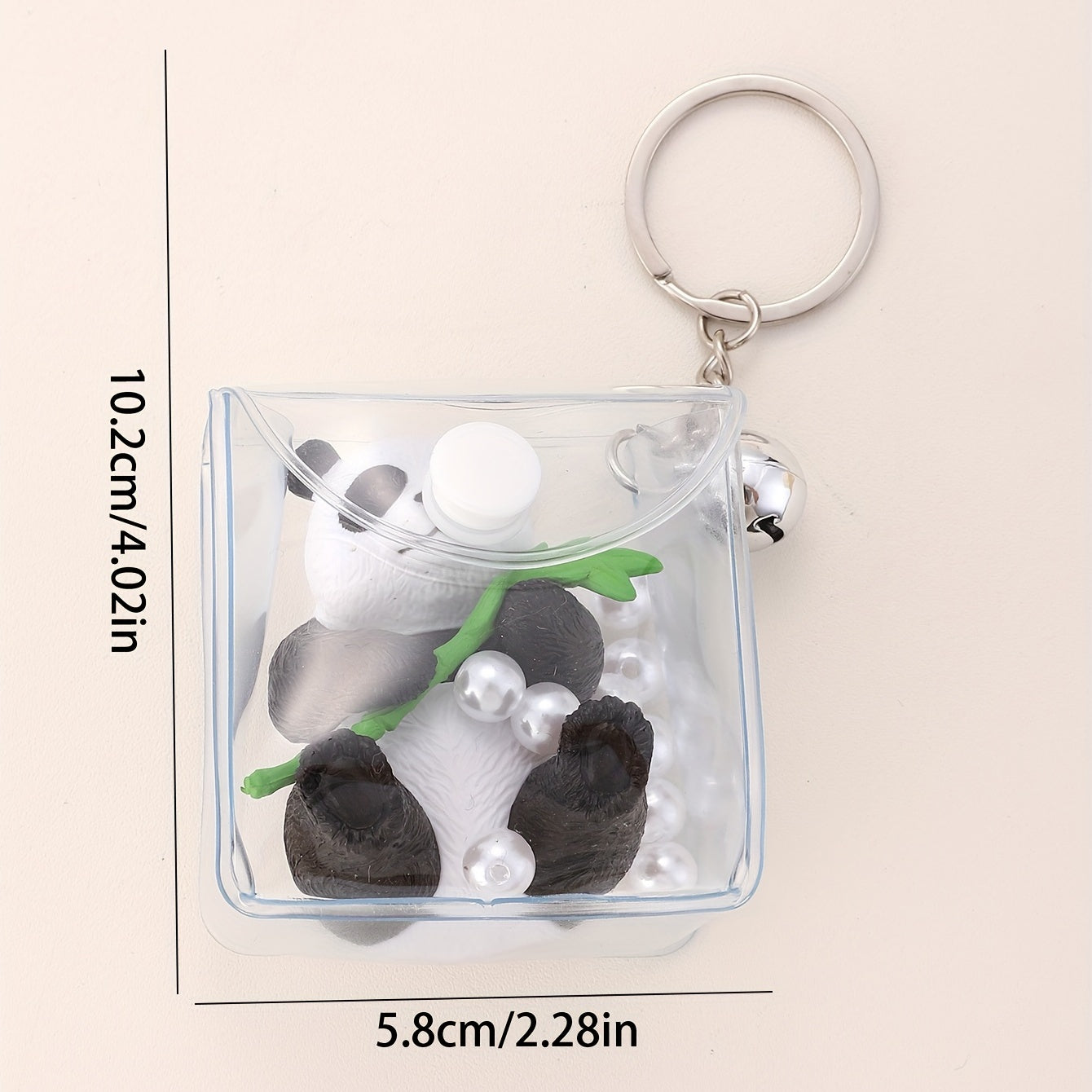Panda Toy Bag Key Ring Pendant