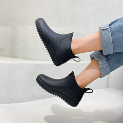Women's Lightweight Waterproof Ankle Rain Boots