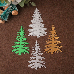 9pcs Christmas Metal Cutting Dies Xmas Tree Snowman Embossing Snowflake Stencils