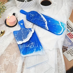 Large Epoxy Silicone Tray Mold with Handles - DIY Resin Casting Mould