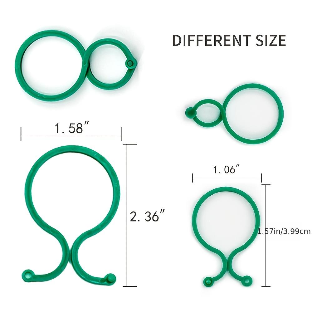 200 Tomato Clips for Plant Support in Garden Climbing Plants