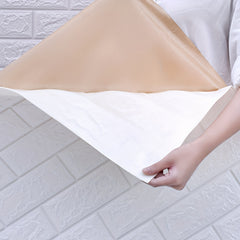 10pcs 3D Wall Tile Stickers Self Adhesive Waterproof Wall Sticker