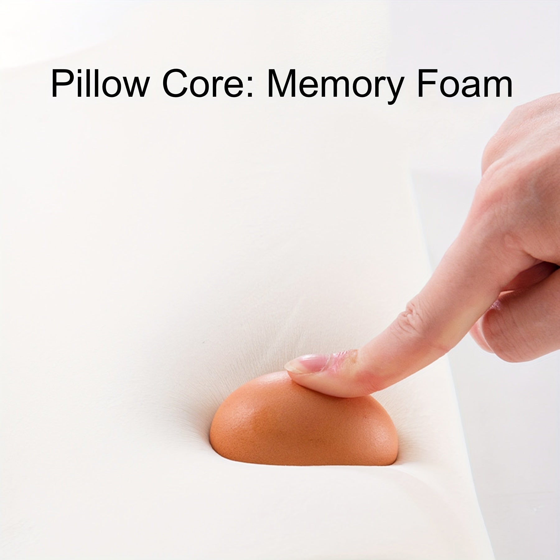 Memory Foam Leg Elevation Pillow Removable Cover Lumbar Support Maternity Aid