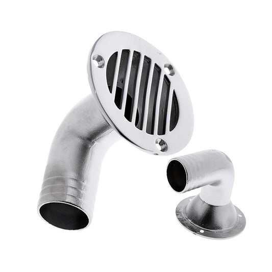 316 Stainless Steel Boat Deck Drain Scupper 90 Degree 32MM Yacht Replacement