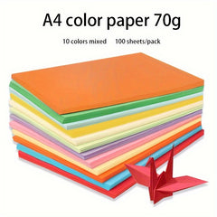 A4 Copy Paper 70g 10 Colors Student Printing Paper
