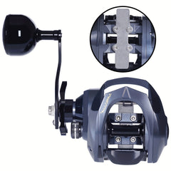 OUYALINE Baitcasting Fishing Reel 7.2:1 Gear Ratio 15kg Max Drag Waterproof