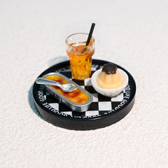 Cheese Pudding Set for Dollhouse Dolls Accessories