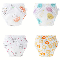 Reusable Baby Toilet Training Pants Unisex Diaper Pants for Boys & Girls