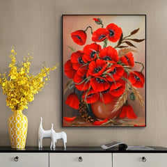 Flower Pattern Diamond Painting For Home Decoration