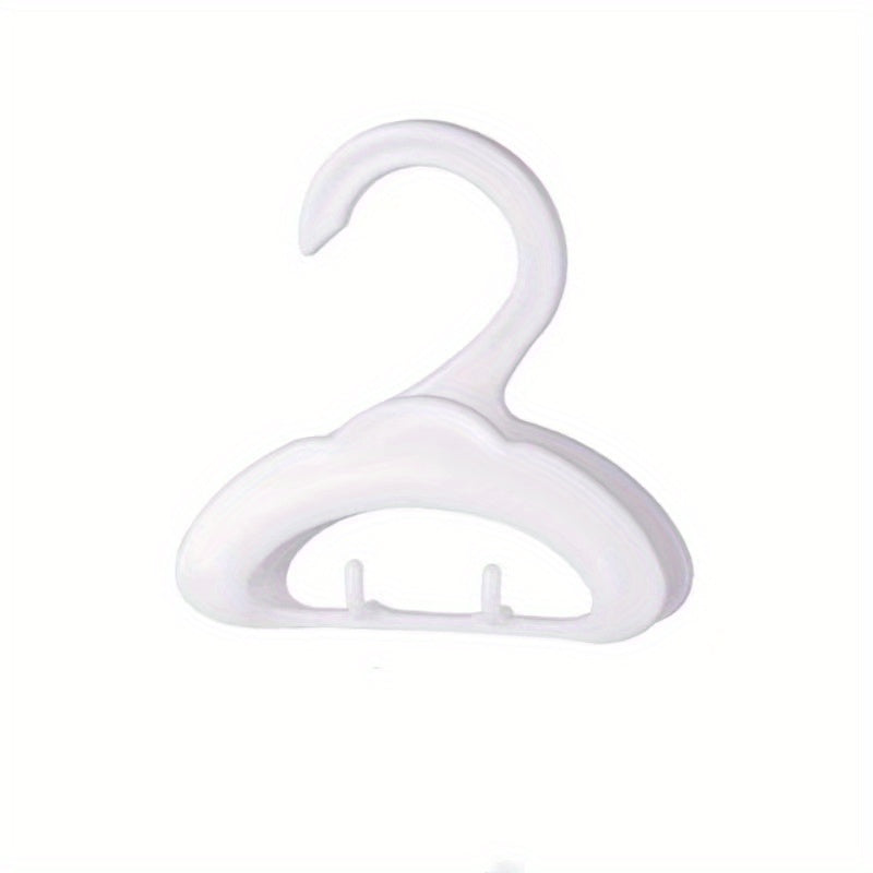Multifunctional Arch Shaped Plastic Hanger for Household Storage