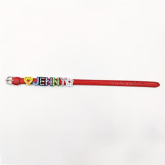 Pet Memorial Bracelet with Colorful Rhinestone Letters
