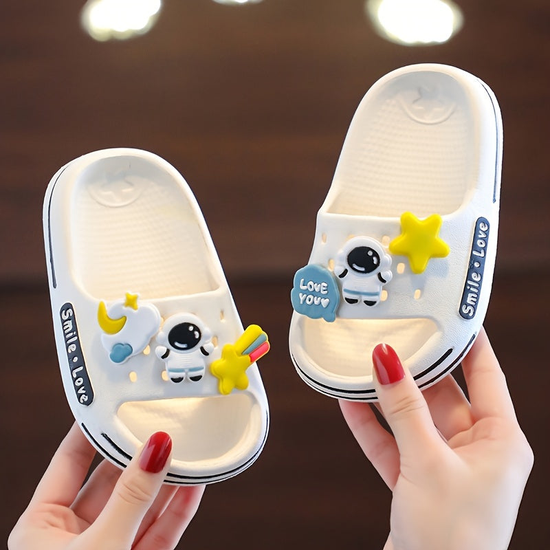 Cartoon Astronaut Cloud Slides Baby Slippers