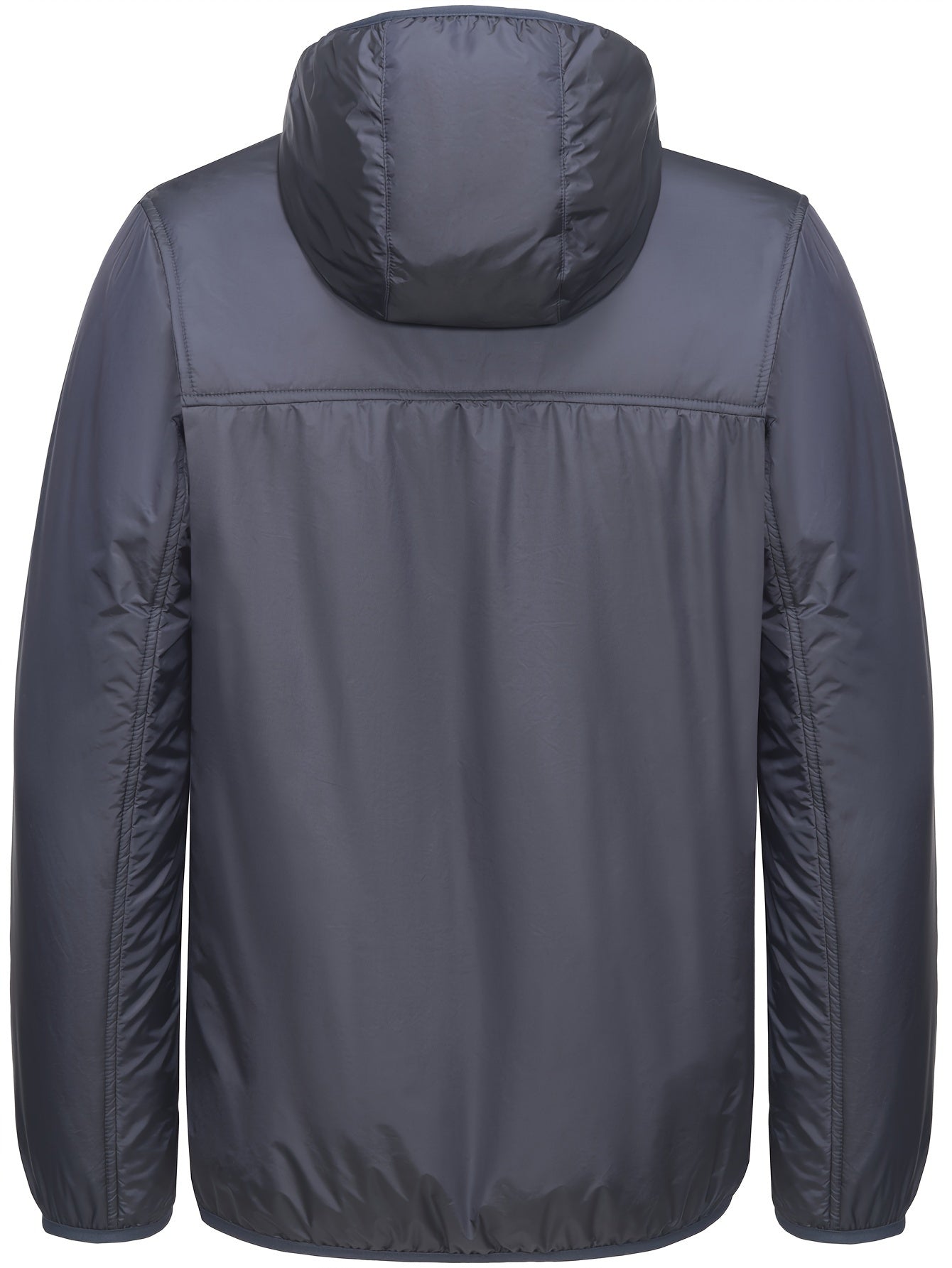 Men's Casual Hooded Windbreaker Jacket Lightweight Jacket