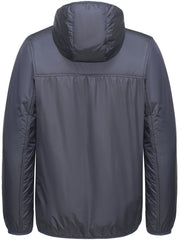 Men's Casual Hooded Windbreaker Jacket Lightweight Jacket