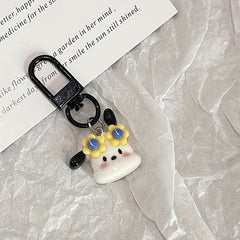 Cartoon Pochacco Dog Keychain Pendant Cute Animal Doll