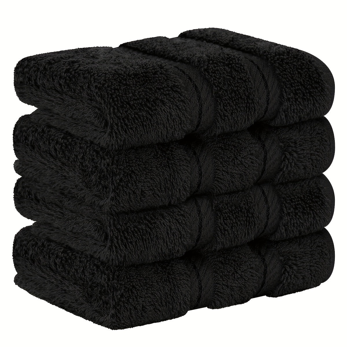 4pcs Cotton Washcloths Household Cleaning Rags Soft Absorbent Towel