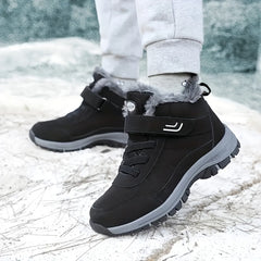 Women's Thermal Snow Boots with Hook & Loop Fastener