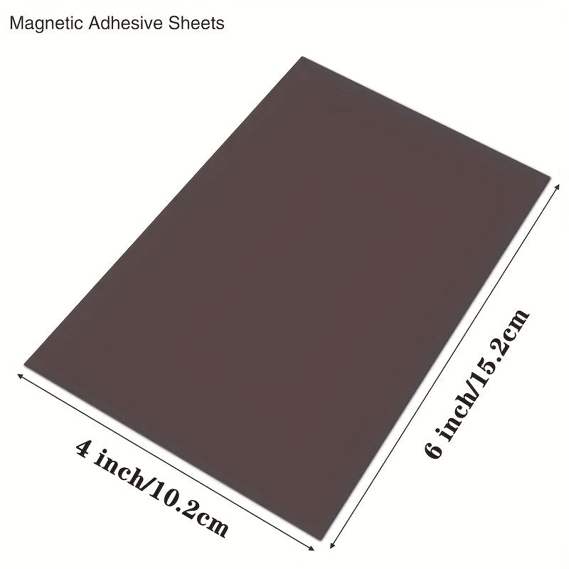 5 Magnetic Sheets 10.16 x 15.24 cm Glossy Photo Paper