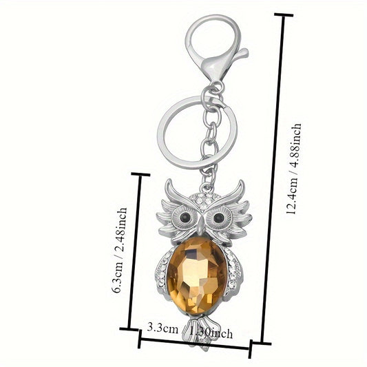 Owl Keychain Keyring For Men Women Bag Car Pendant Key Chain