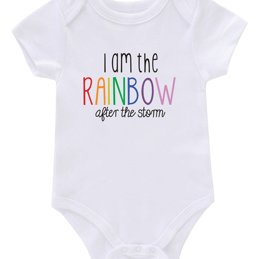 Rainbow After the Storm Onesie Clothes for Baby Boys and Girls