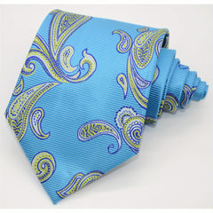 Men's Tie Necktie Classic Paisley Floral Jacquard Necktie Business Wedding