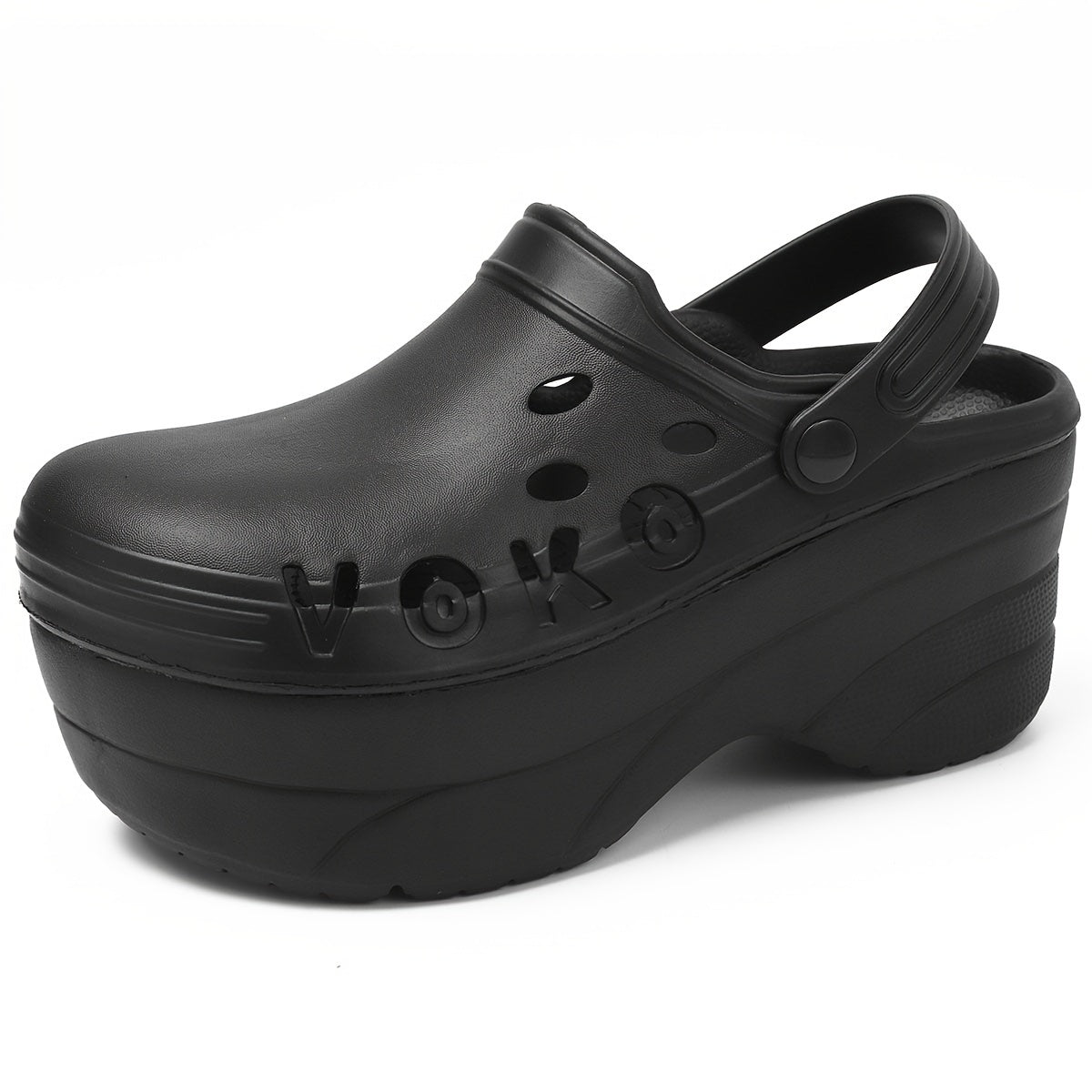 Women's Platform Hollow Out Clogs Lightweight Non Slip Beach Sandals