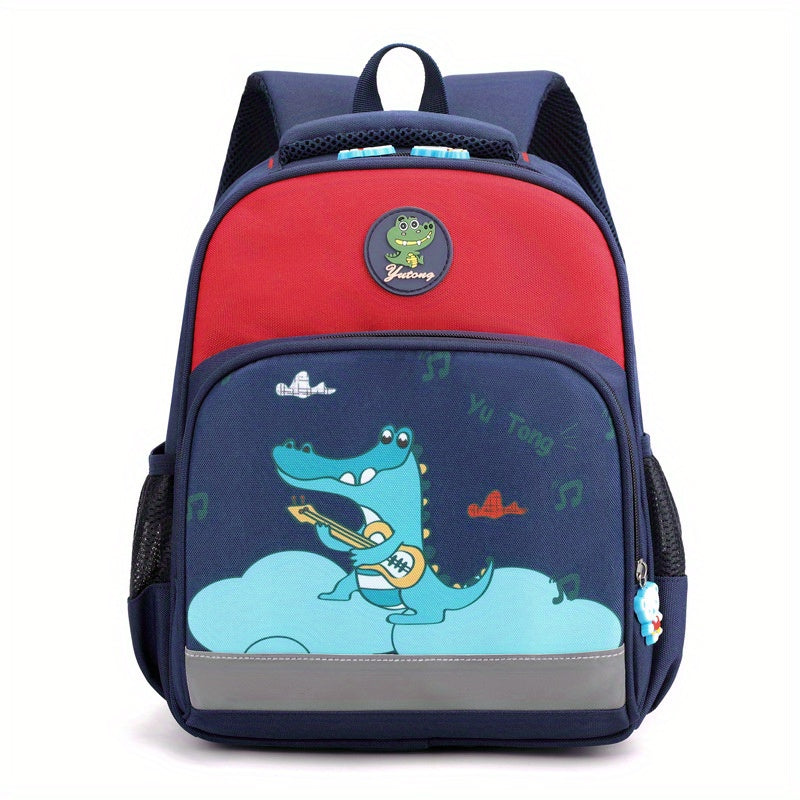 Kindergarten Primary School Cartoon Schoolbag Boys Girls Pony Crocodile Backpack
