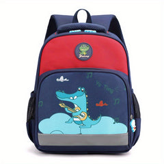 Kindergarten Primary School Cartoon Schoolbag Boys Girls Pony Crocodile Backpack