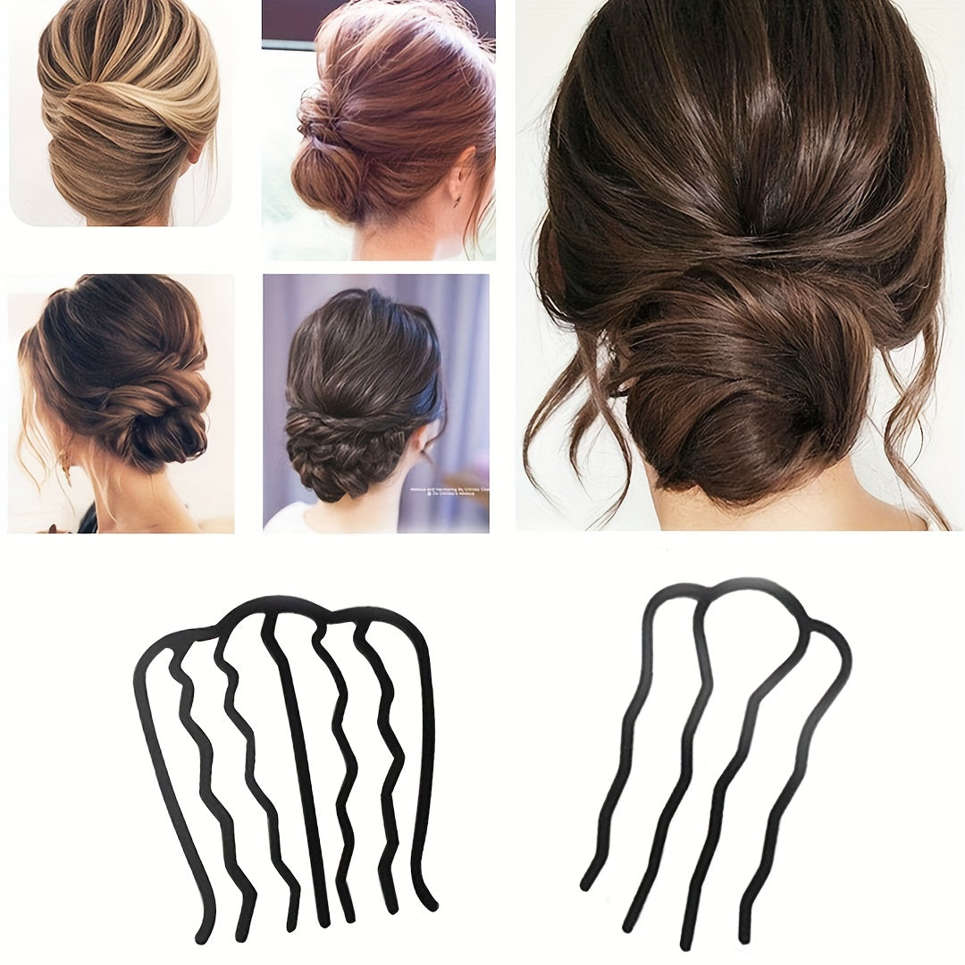 Vintage Hair Fork Clip Stick Hair Comb Hairpin Sticks Alloy Hair Clips
