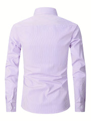 Men's Formal Button Up Shirt for Business Occasion