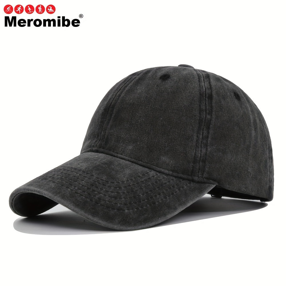 Meromibe Men's Vintage Cotton Baseball Cap Trucker Hat
