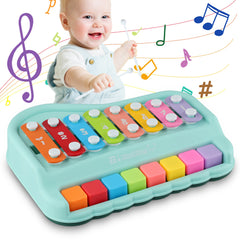 8-Note Xylophone Set for Early Music Learning