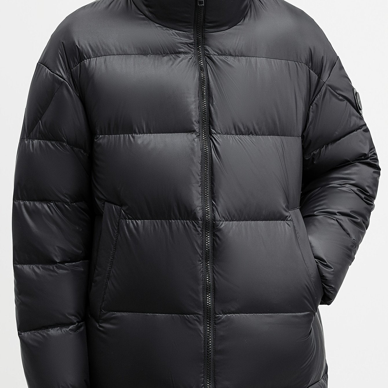 Men's Padded Jacket Stand Collar Thermal Coat