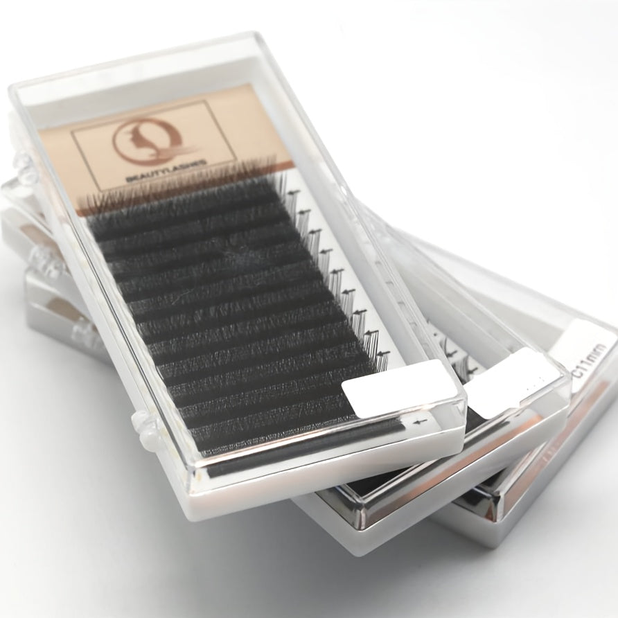 0 20mm Eyelash Extension Individual Lashes Oval Tip False Eyelashes